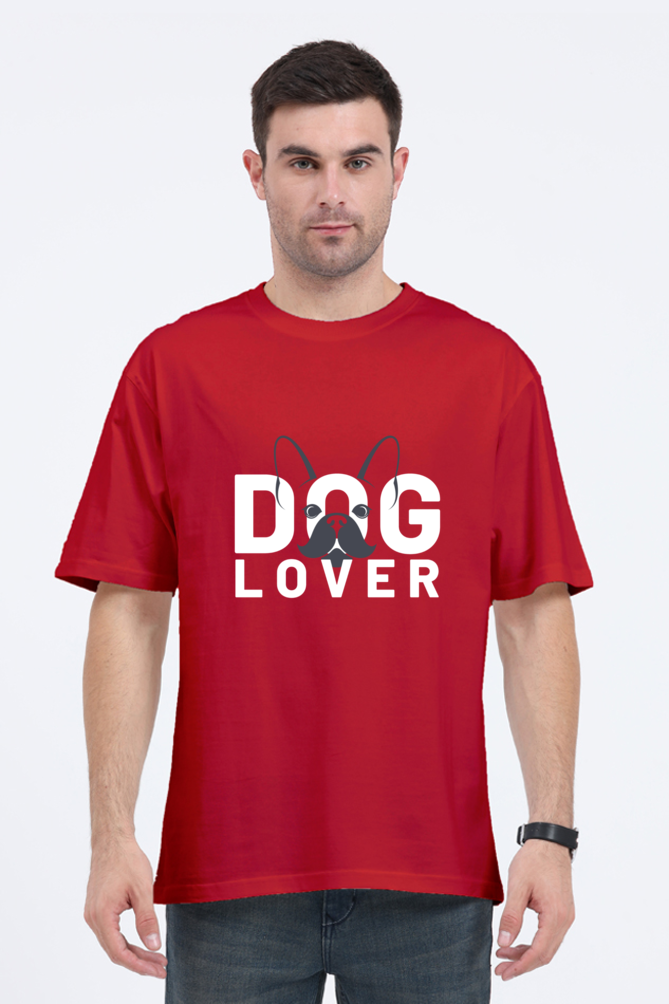 Dog lover oversized tees