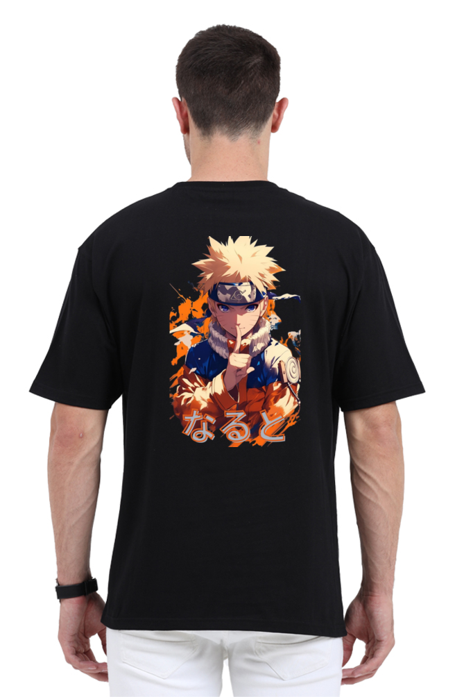 Naruto Eye Design Oversized T-Shirt 🔥