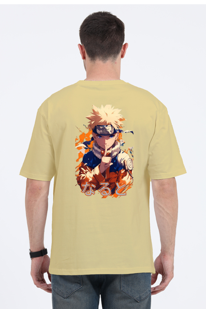 Naruto Eye Design Oversized T-Shirt 🔥