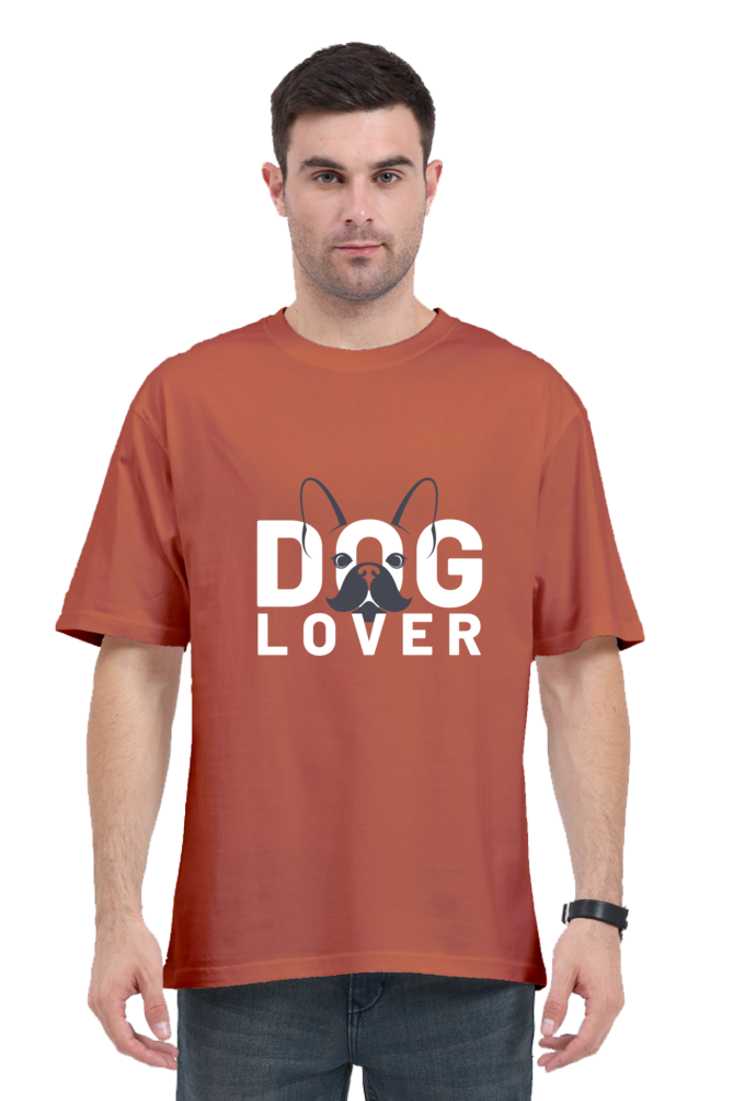 Dog lover oversized tees