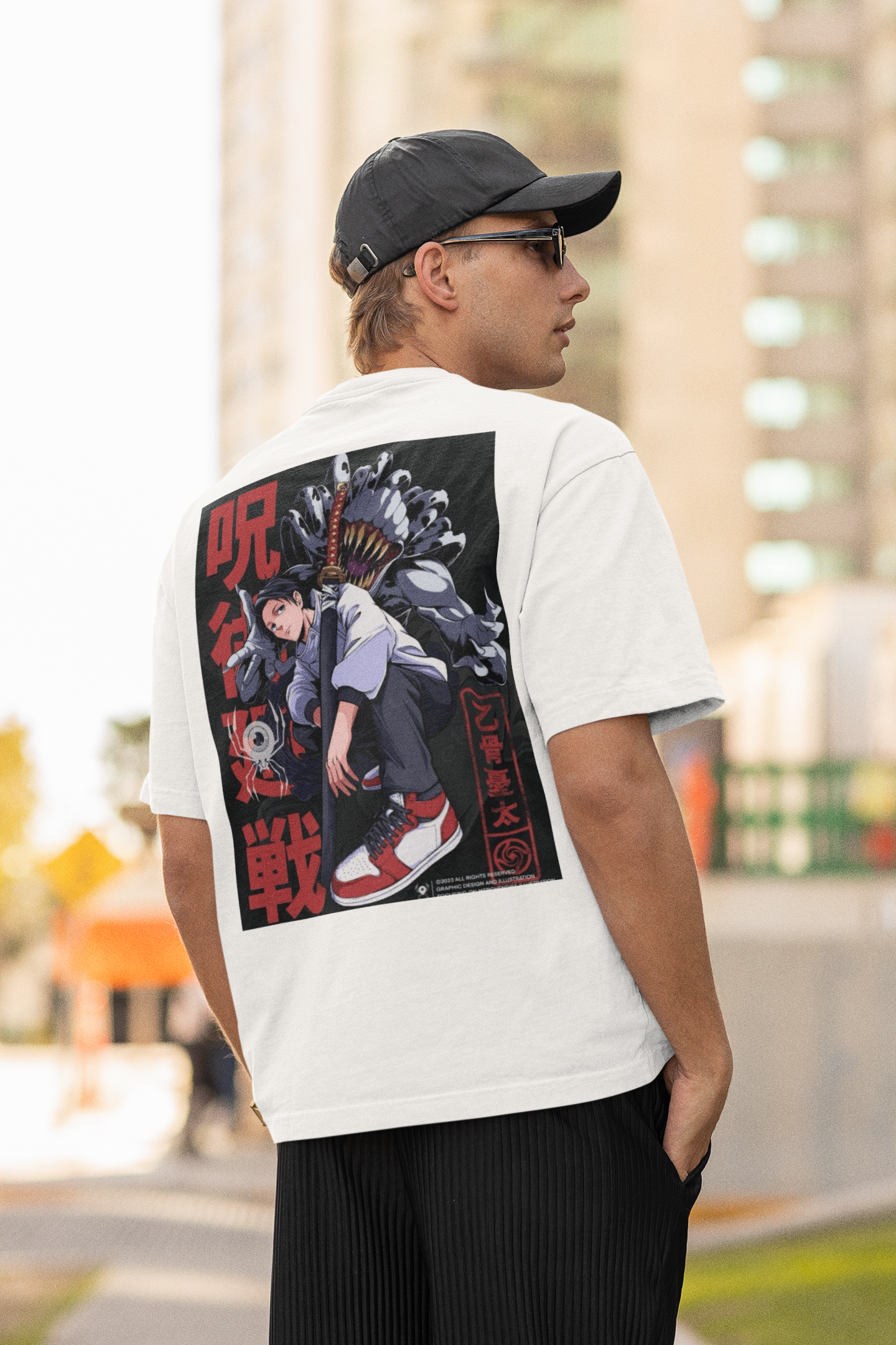 Yuta Okkotsu Oversized Anime T-Shirt