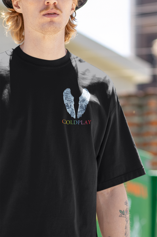 A COLDPLAY WINGS SIMPLE TEES - Unisex