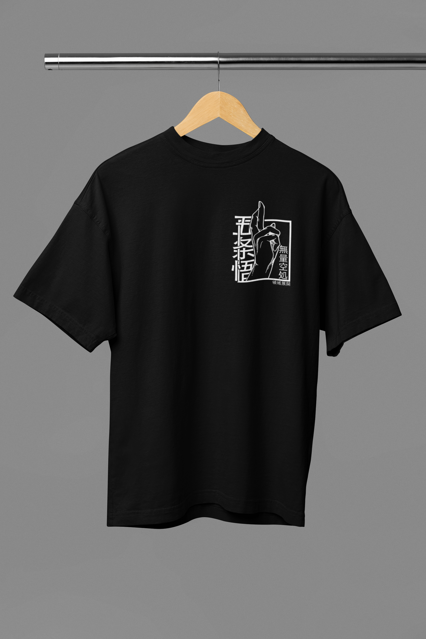 Gojo Hand Symbol Oversized T-Shirt