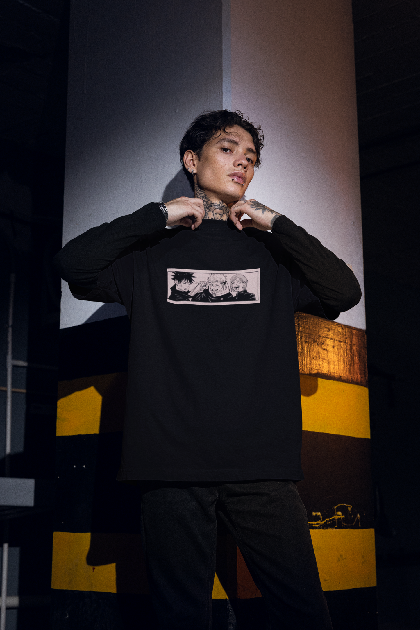 Jujutsu Kaisen Oversized T-Shirt – The Trio Edition